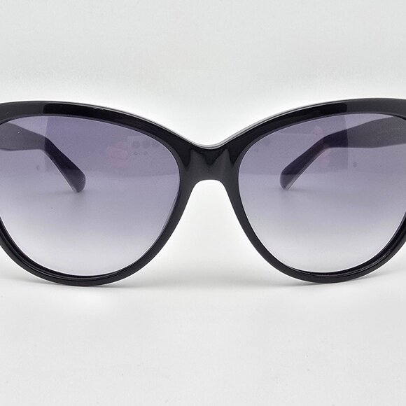 Marc Jacobs MMJ411/S Black Frame Grey Gradient Lens Cat Eye Sunglasses w/ Case - Picture 2 of 16